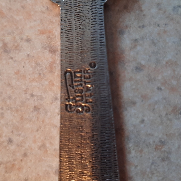 St. Justin pewter necklace - Picture 3 of 3